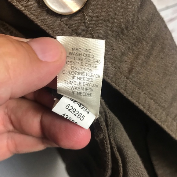 J. Jill Textured Belted Jacket Blazer XS - Picture 6 of 6